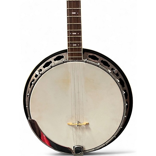 Used Aria Irish Tenor 4 String Banjo Natural Banjo