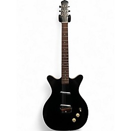 Used Danelectro 1950s DC2 Shorthorn Black Solid Body Electric Guitar