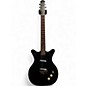 Used Danelectro 1950s DC2 Shorthorn Black Solid Body Electric Guitar thumbnail