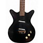 Used Danelectro 1950s DC2 Shorthorn Black Solid Body Electric Guitar