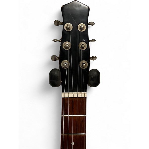 Used Danelectro 1950s DC2 Shorthorn Black Solid Body Electric Guitar