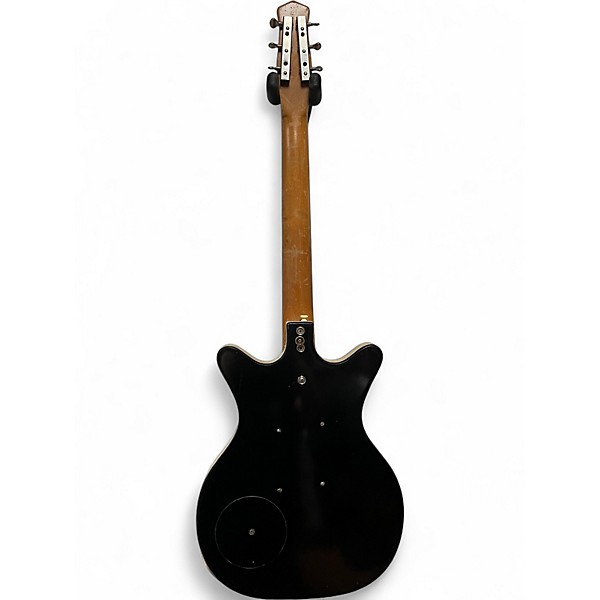 Used Danelectro 1950s DC2 Shorthorn Black Solid Body Electric Guitar