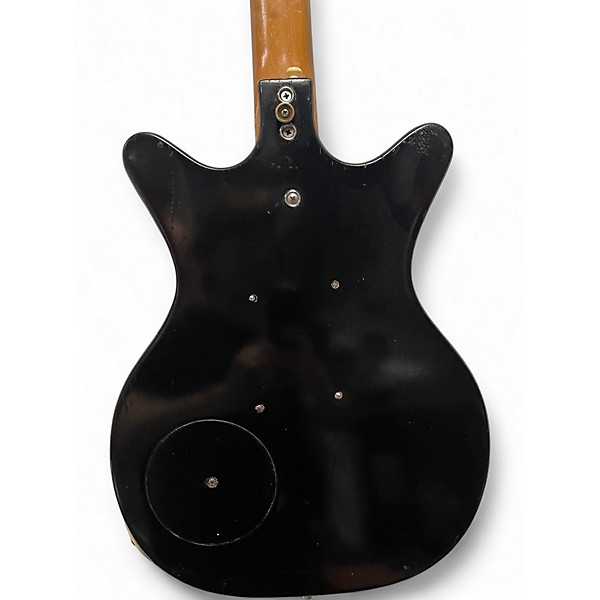 Used Danelectro 1950s DC2 Shorthorn Black Solid Body Electric Guitar