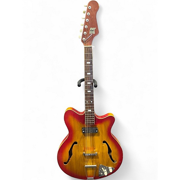 Used Kent americana orange burst Hollow Body Electric Guitar