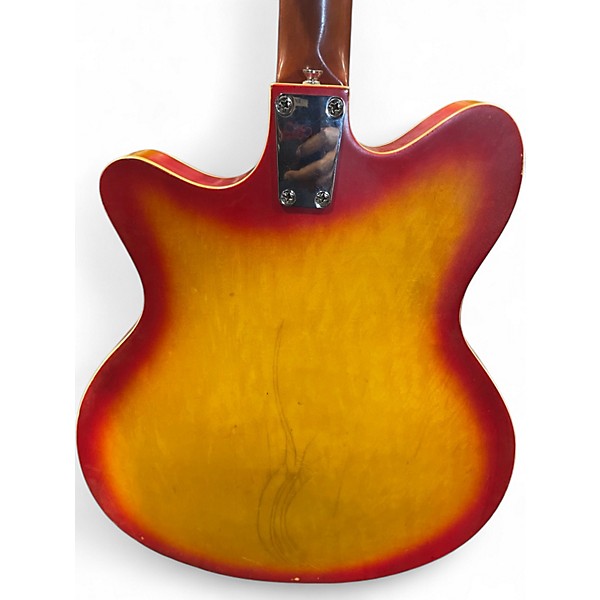 Used Kent americana orange burst Hollow Body Electric Guitar