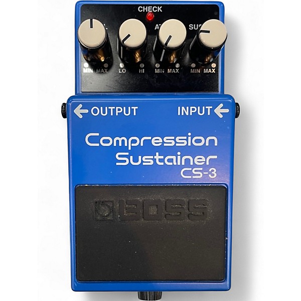 Used BOSS CS3 Compressor Sustainer Effect Pedal