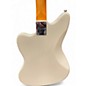 Used Squier J Mascis Jazzmaster Vintage White Solid Body Electric Guitar