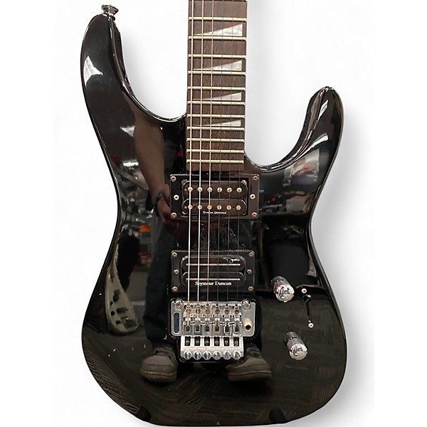 Used 2001 Jackson Dinky Standard Black Solid Body Electric Guitar