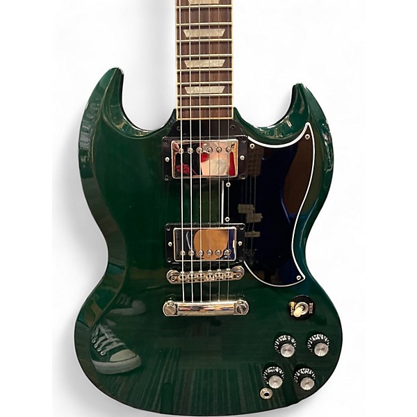 Used Gibson 1961 Reissue SG TEAL Solid Body Electric Guitar