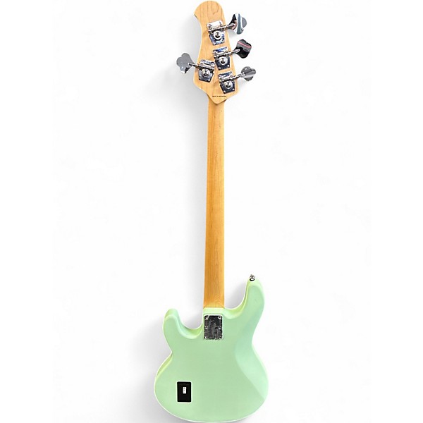 Used Sterling by Music Man Ray4 Sub Mint Green Electric Bass Guitar