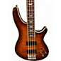 Used Schecter Guitar Research Omen Extreme 4 String Sunburst Electric Bass Guitar