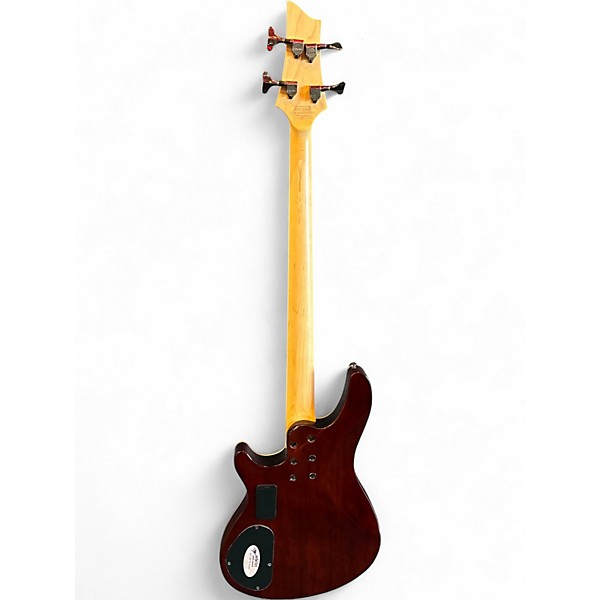 Used Schecter Guitar Research Omen Extreme 4 String Sunburst Electric Bass Guitar