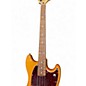 Used Fender Mustang Bass Natural Electric Bass Guitar