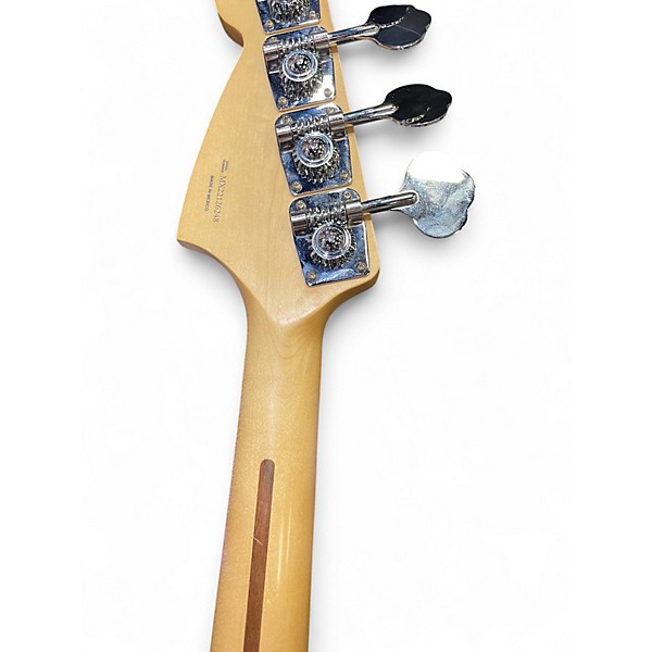 Used Fender Mustang Bass Natural Electric Bass Guitar
