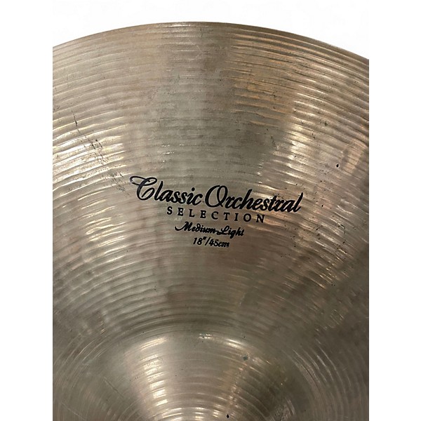 Used Zildjian 18in Avedis Classic Orchestral Cymbal