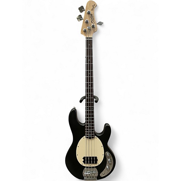 Used Sterling by Music Man STINGRAY Sub 4 TRANSPARENT BLACK Electric Bass Guitar