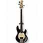 Used Sterling by Music Man STINGRAY Sub 4 TRANSPARENT BLACK Electric Bass Guitar thumbnail