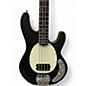 Used Sterling by Music Man STINGRAY Sub 4 TRANSPARENT BLACK Electric Bass Guitar