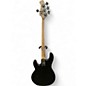 Used Sterling by Music Man STINGRAY Sub 4 TRANSPARENT BLACK Electric Bass Guitar