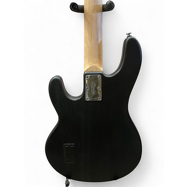 Used Sterling by Music Man STINGRAY Sub 4 TRANSPARENT BLACK Electric Bass Guitar