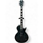 Used ESP LTD EC1000 PIEZO See Thru Black Solid Body Electric Guitar thumbnail