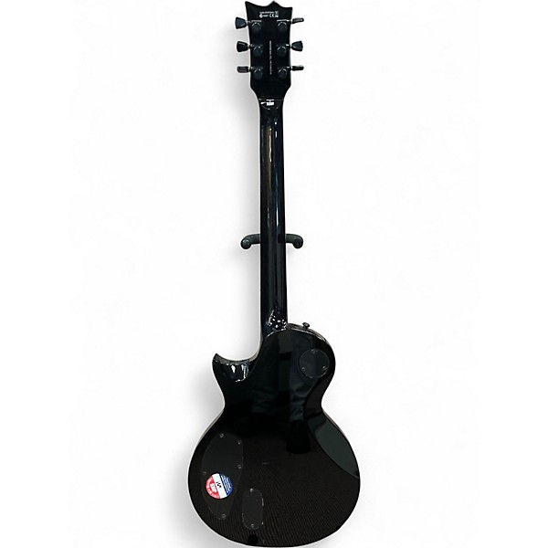 Used ESP LTD EC1000 PIEZO See Thru Black Solid Body Electric Guitar