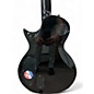 Used ESP LTD EC1000 PIEZO See Thru Black Solid Body Electric Guitar