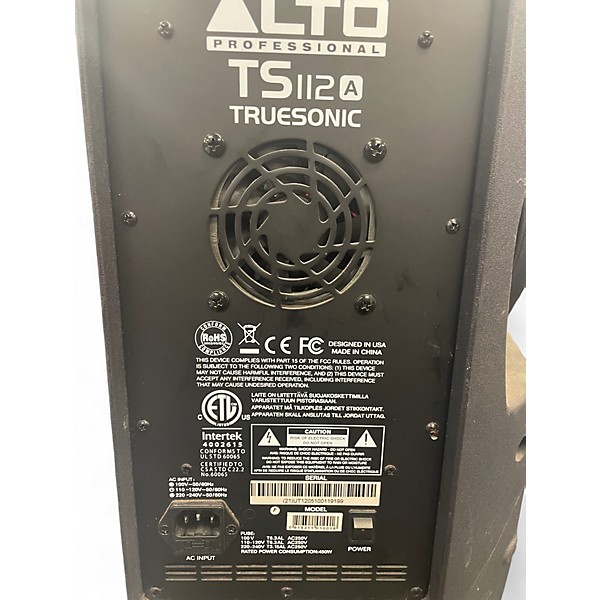 Used Alto TS112A 12in 2-Way 800W Powered Speaker
