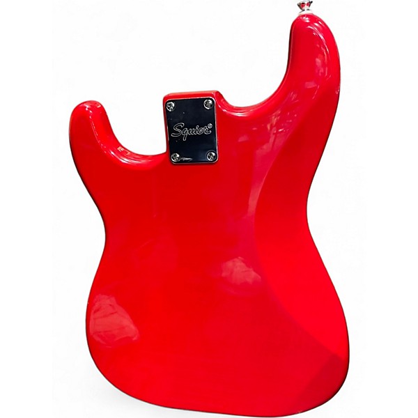 Used Squier Bullet Stratocaster RED Solid Body Electric Guitar