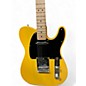 Used Squier Telecaster Yellow Solid Body Electric Guitar