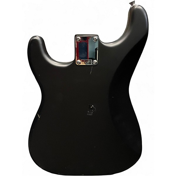 Used Squier Bullet Stratocaster Black Chrome Solid Body Electric Guitar