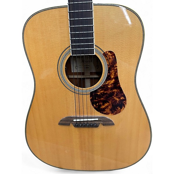 Used Alvarez MD60EBG Natural  Acoustic Electric Guitar