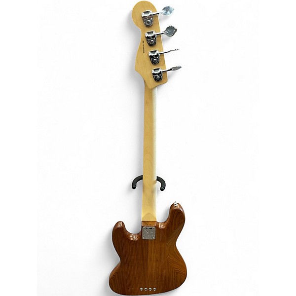 Used Fender  Limited Edition American Professional Jazz Bass  Natural Roasted Ash Electric Bass Guitar