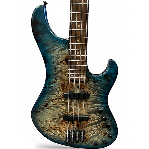 Used Ibanez MDM1600 Cosmic Blue Starburst Low Gloss Electric Bass Guitar