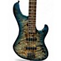 Used Ibanez MDM1600 Cosmic Blue Starburst Low Gloss Electric Bass Guitar