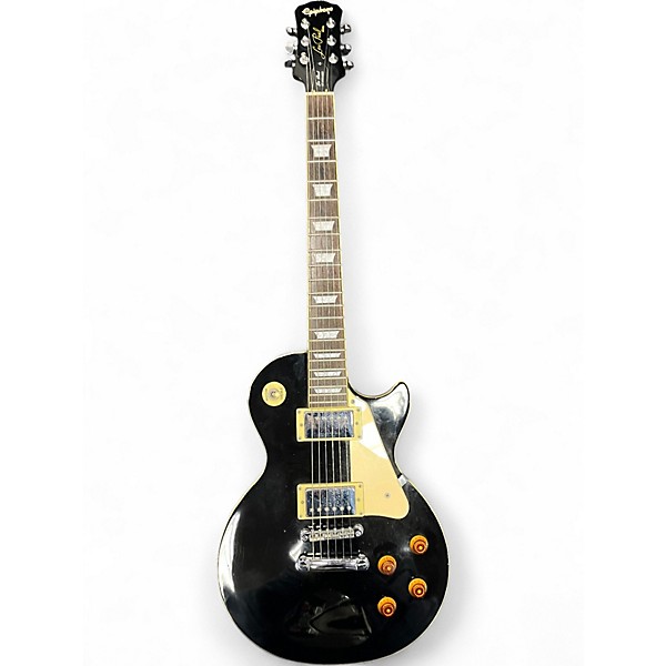 Used Epiphone Les Paul Standard EBONY Solid Body Electric Guitar