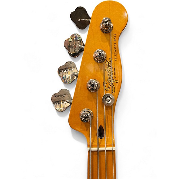 Used Squier Telecaster  Maple Electric Bass Guitar