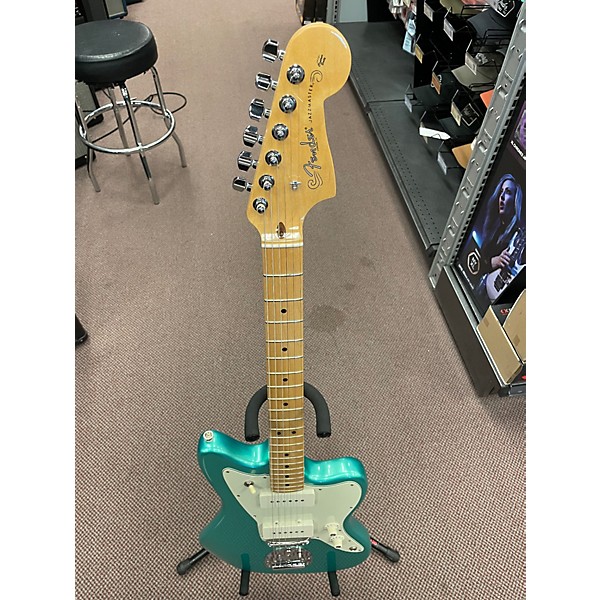 Used Fender American Professional Jazzmaster MYSTIC SEA FOAM GREEN Solid Body Electric Guitar