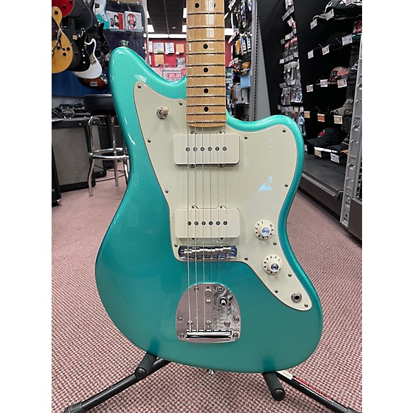 Used Fender American Professional Jazzmaster MYSTIC SEA FOAM GREEN Solid Body Electric Guitar