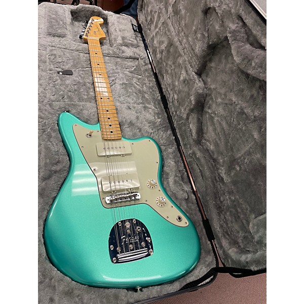 Used Fender American Professional Jazzmaster MYSTIC SEA FOAM GREEN Solid Body Electric Guitar