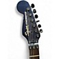 Used Squier Stagemaster Deluxe Metallic Blue Solid Body Electric Guitar