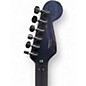 Used Squier Stagemaster Deluxe Metallic Blue Solid Body Electric Guitar
