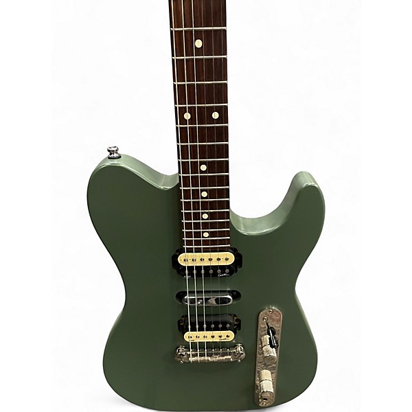 Used Godin RADIUM Green Solid Body Electric Guitar