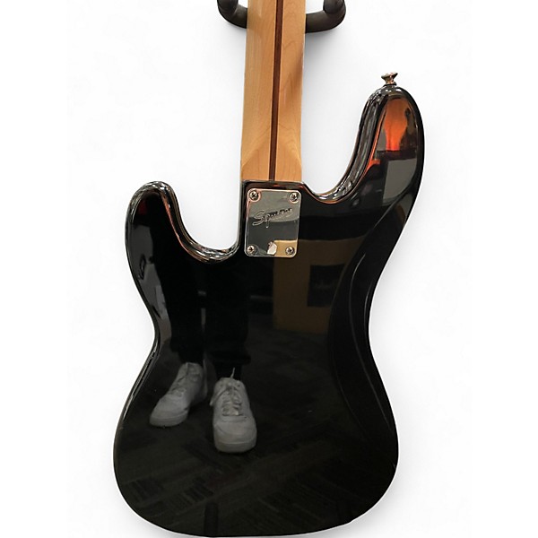 Used Squier Affinity Precision Bass Black Electric Bass Guitar