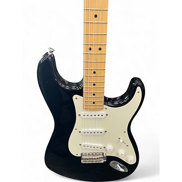 Used Fender Artist Series Eric Clapton Stratocaster BLACK Solid Body Electric Guitar