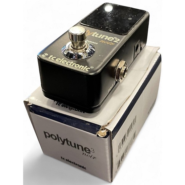 Used TC Electronic Polytune Noir Mini 2 Tuner Pedal