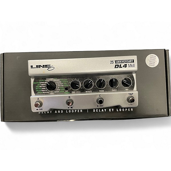 Used Line 6 DL4 Delay Modeler 25th Anniversary Effect Pedal