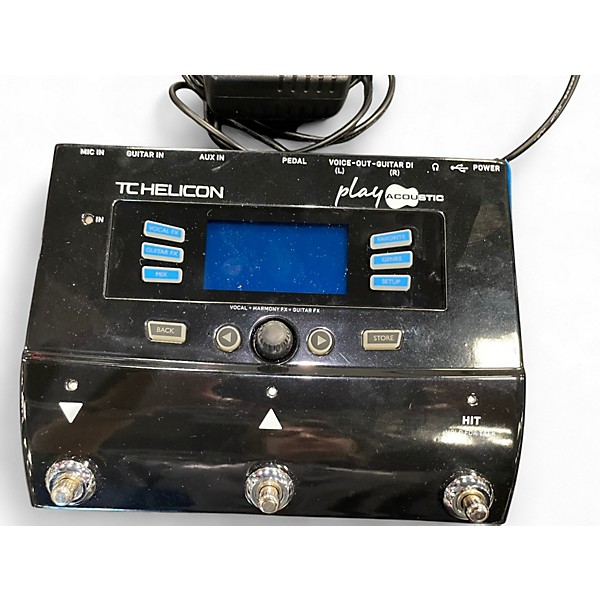 Used TC Helicon PLAY ACOUSTIC Vocal Processor
