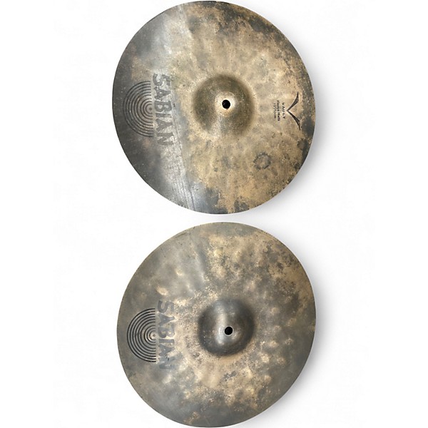Used SABIAN 13in Vault Fierce Hihat Pair Cymbal