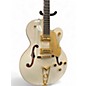Used 2020s Gretsch Guitars G6139 White Falcon Pearl White Hollow Body Electric Guitar